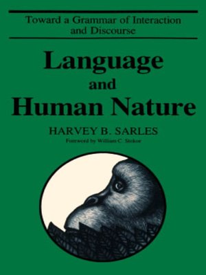 cover image of Language and Human Nature